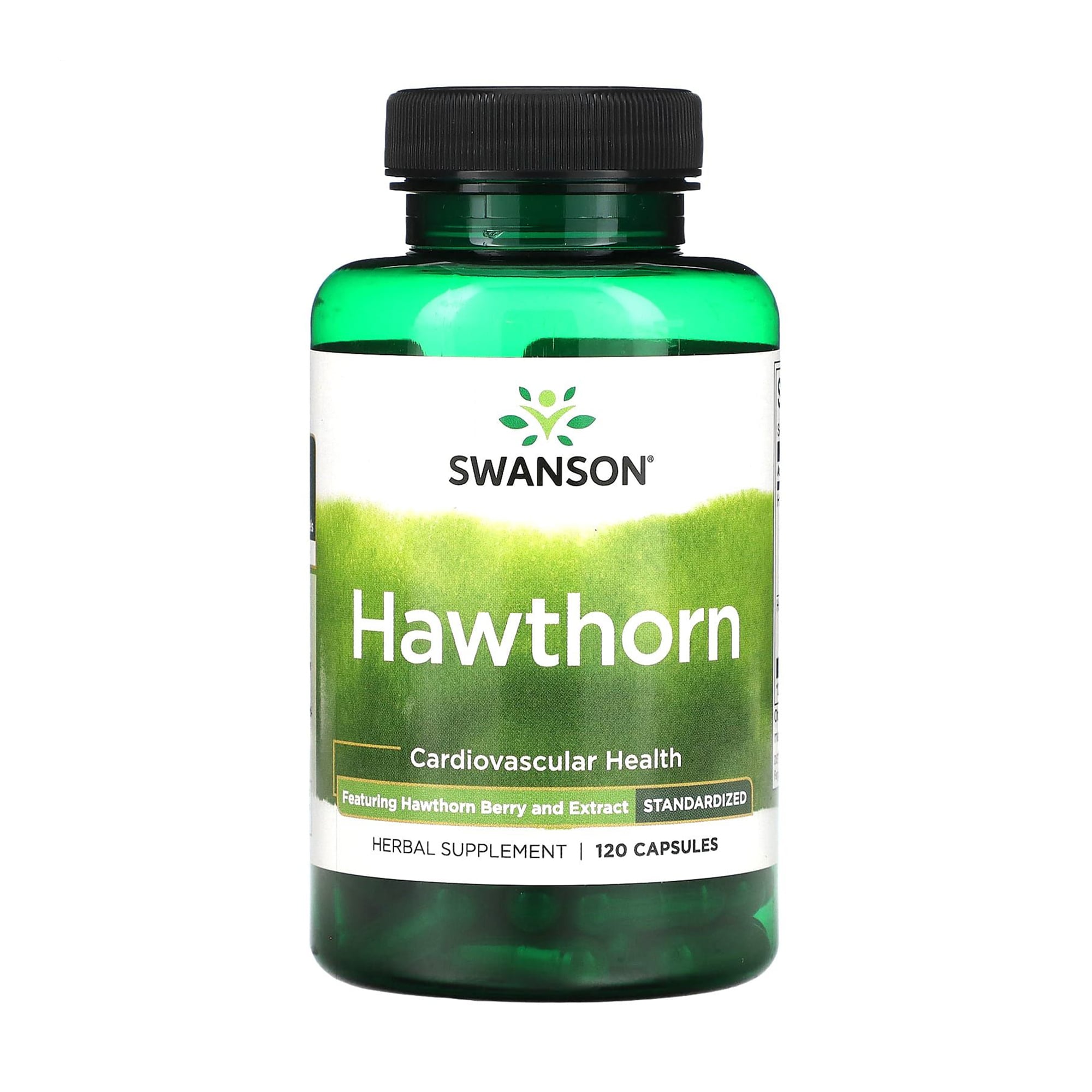 Екстракт глоду Swanson Hawthorn 500 мг, 120 капсул